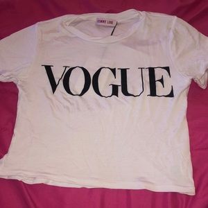 Vogue crop top worn once for a picture lol